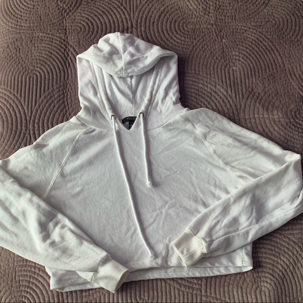 Cropped hoodie